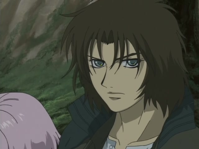 Wolf's Rain Ep 18: Men, Wolves, and the Book of the Moon @ 00:09:02