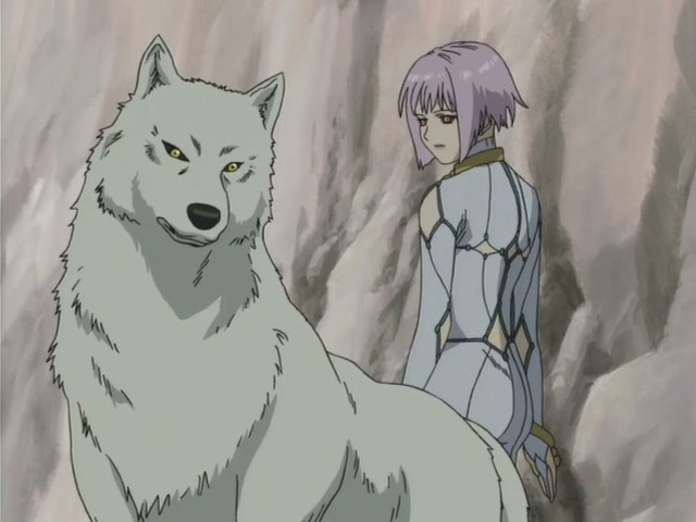 Wolf's Rain Ep 18: Men, Wolves, and the Book of the Moon @ 00:09:07
