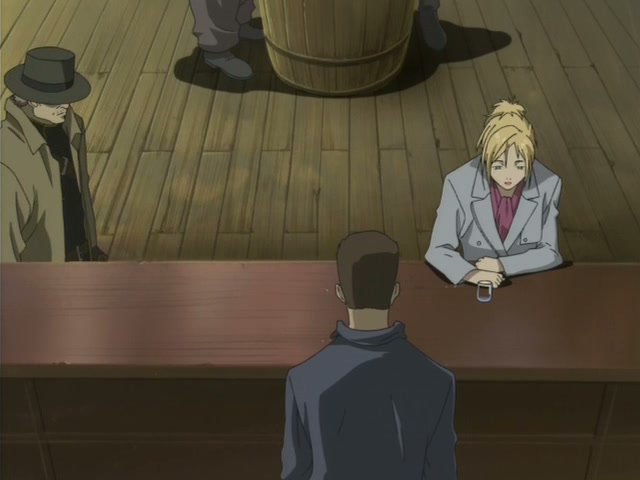 Wolf's Rain Ep 18: Men, Wolves, and the Book of the Moon @ 00:09:21