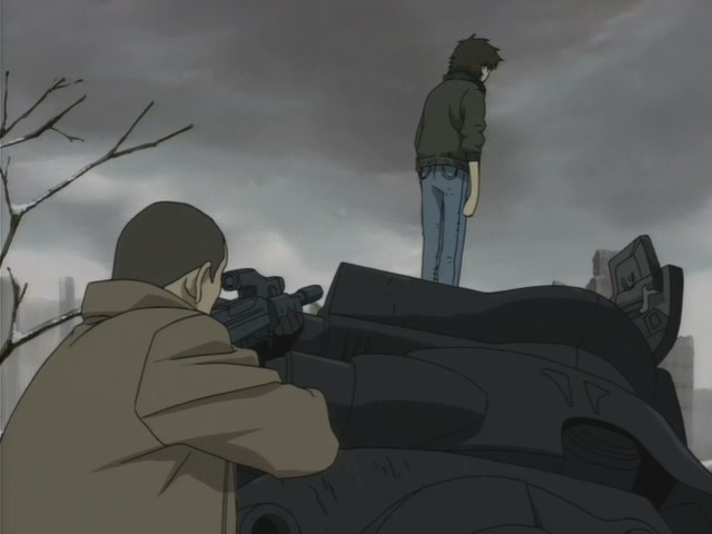 Wolf's Rain Ep 21: Battle's Red Glare @ 00:07:12