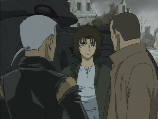 Wolf's Rain Ep 21: Battle's Red Glare @ 00:07:58