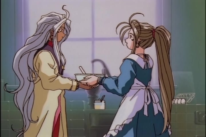 Ah! My Goddess (1993 OVA) Ep 3: Burning Hearts on the Road @ 03:47
