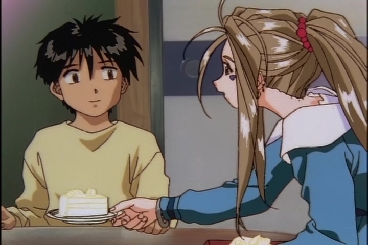 Ah! My Goddess (1993 OVA) Ep 3: Burning Hearts on the Road @ 07:08