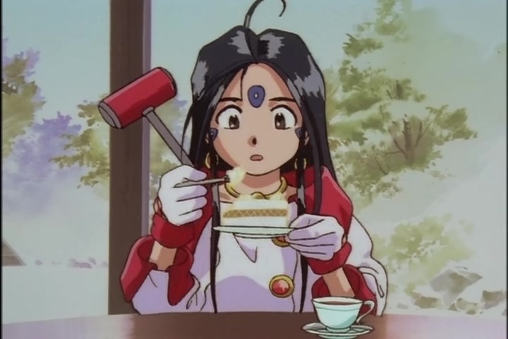 Ah! My Goddess (1993 OVA) Ep 3: Burning Hearts on the Road @ 07:27