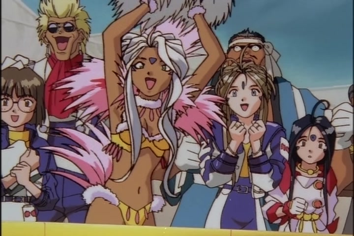 Ah! My Goddess (1993 OVA) Ep 3: Burning Hearts on the Road @ 21:08
