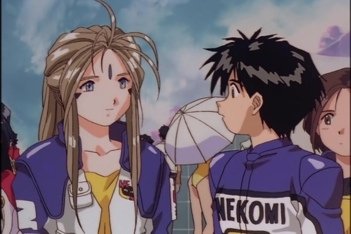 Ah! My Goddess (1993 OVA) Ep 3: Burning Hearts on the Road @ 23:56