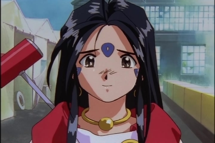 Ah! My Goddess (1993 OVA) Ep 3: Burning Hearts on the Road @ 25:49