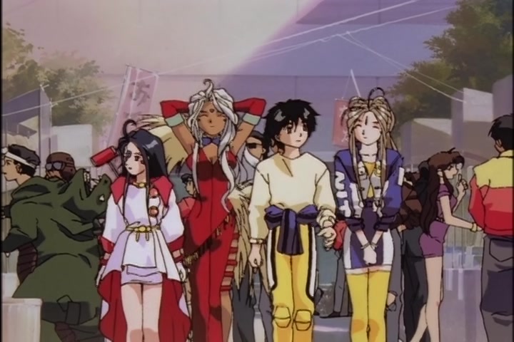 Ah! My Goddess (1993 OVA) Ep 3: Burning Hearts on the Road @ 26:12