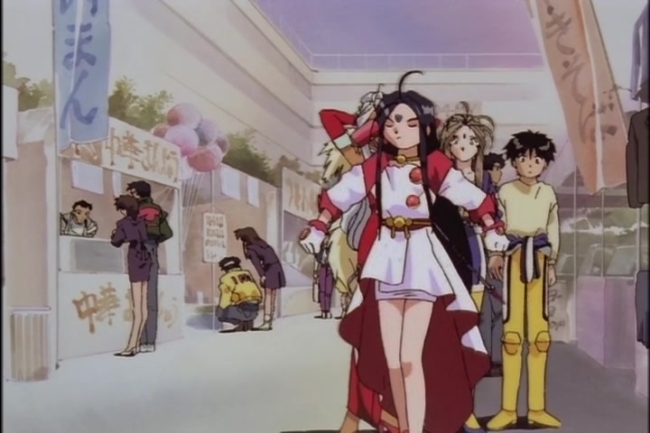 Ah! My Goddess (1993 OVA) Ep 3: Burning Hearts on the Road @ 26:45