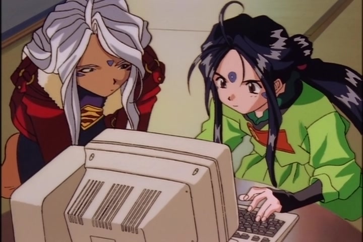 Ah! My Goddess (1993 OVA) Ep 5: For the Love of Goddess @ 08:51
