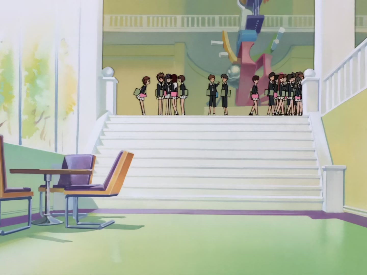 Cardcaptor Sakura Ep 7: Sakura's First Attempt as a Thief @ 00:04:28