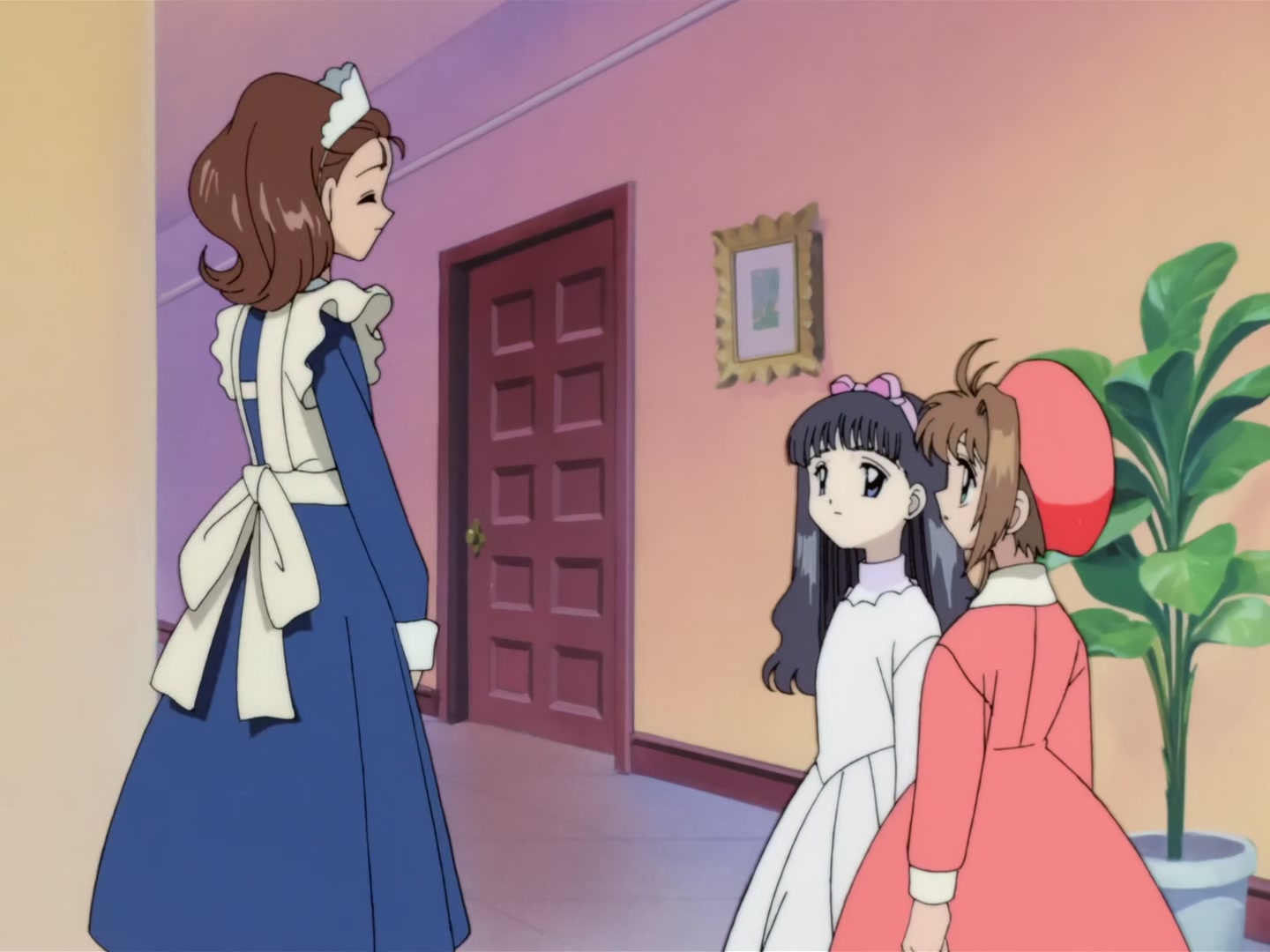 Cardcaptor Sakura Ep 11: Sakura, Tomoyo, and a Mansion @ 00:04:39