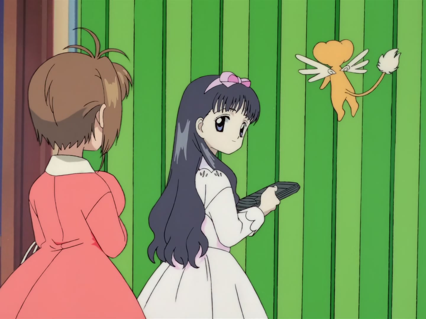 Cardcaptor Sakura Ep 11: Sakura, Tomoyo, and a Mansion @ 00:05:15