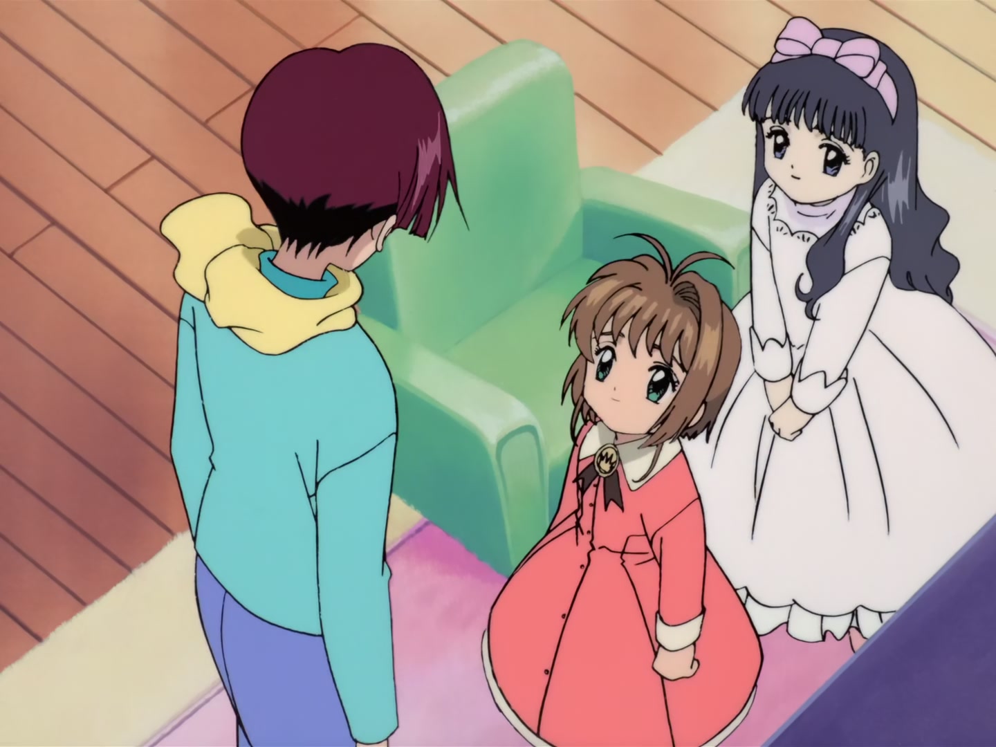 Cardcaptor Sakura Ep 11: Sakura, Tomoyo, and a Mansion @ 00:06:43
