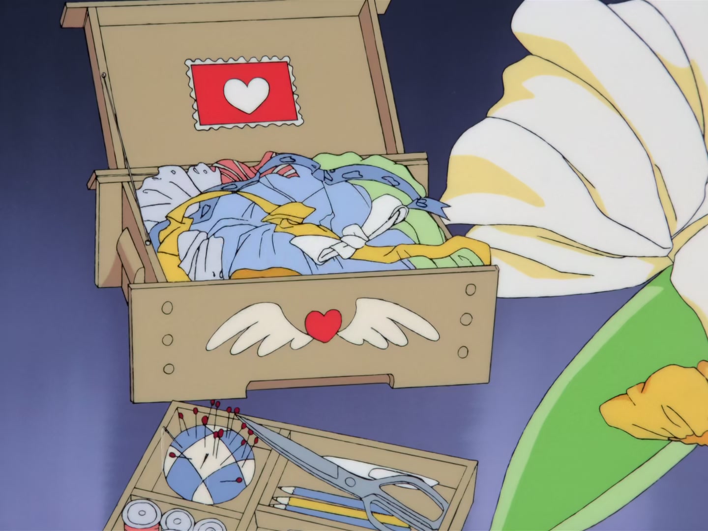 Cardcaptor Sakura Ep 11: Sakura, Tomoyo, and a Mansion @ 00:06:48