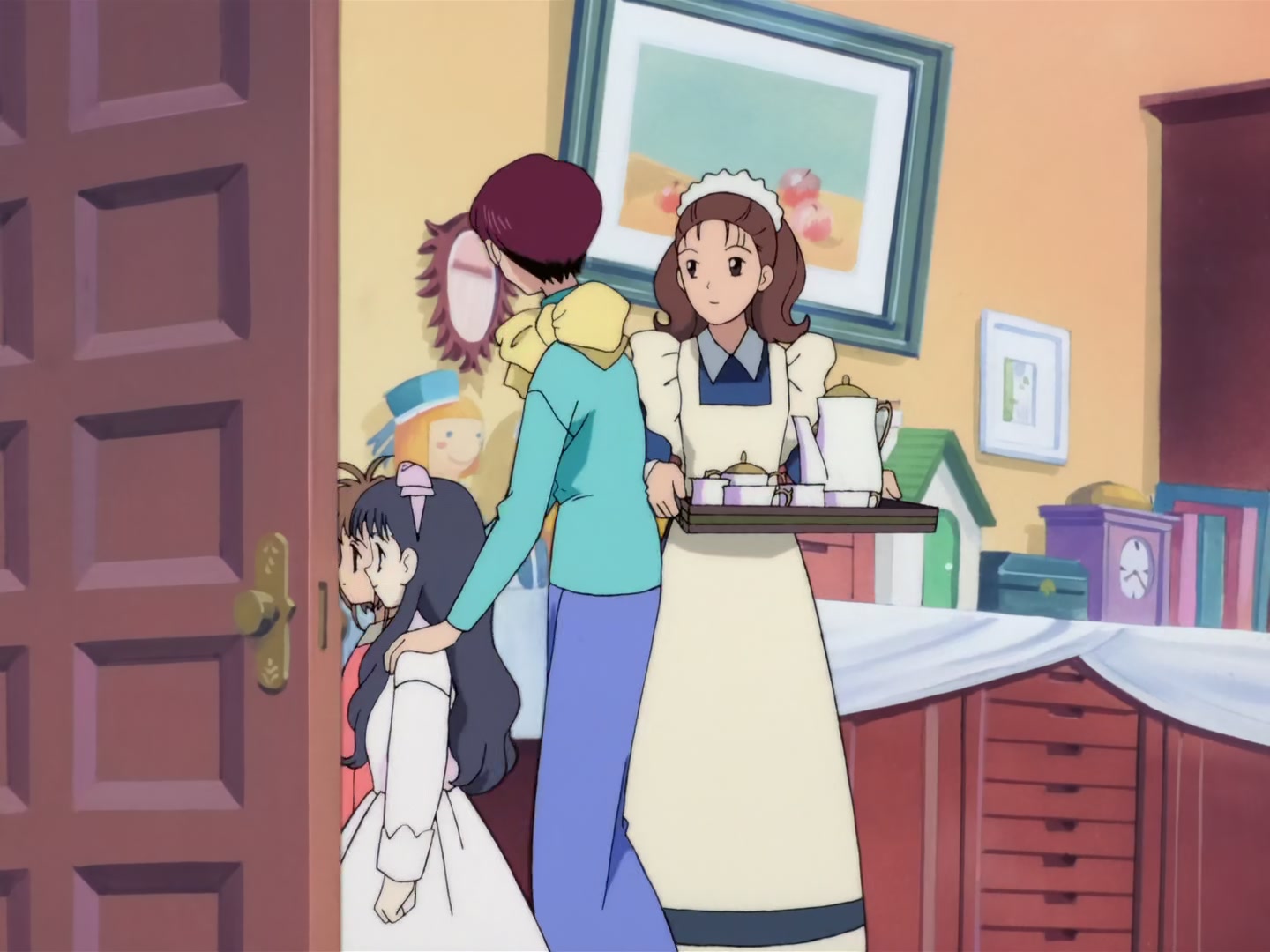 Cardcaptor Sakura Ep 11: Sakura, Tomoyo, and a Mansion @ 00:06:54