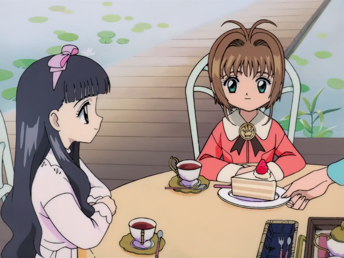 Cardcaptor Sakura Ep 11: Sakura, Tomoyo, and a Mansion @ 00:07:40