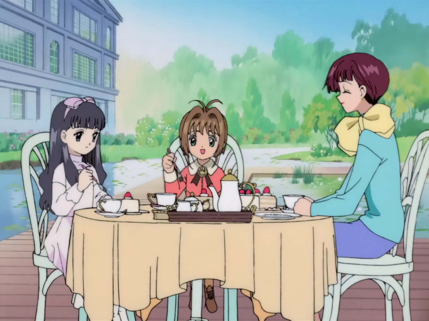 Cardcaptor Sakura Ep 11: Sakura, Tomoyo, and a Mansion @ 00:08:06