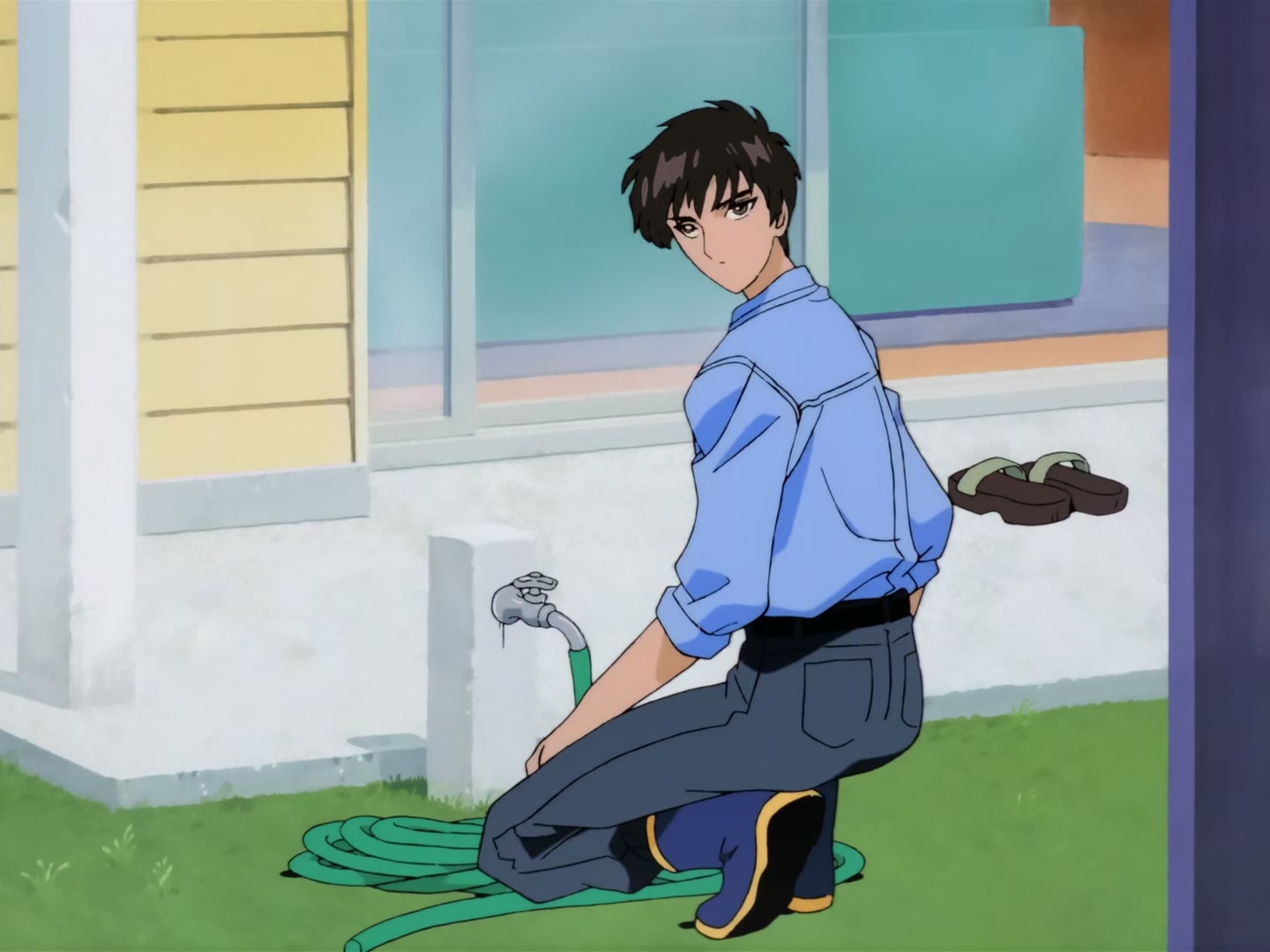 Cardcaptor Sakura Ep 11: Sakura, Tomoyo, and a Mansion @ 00:08:58