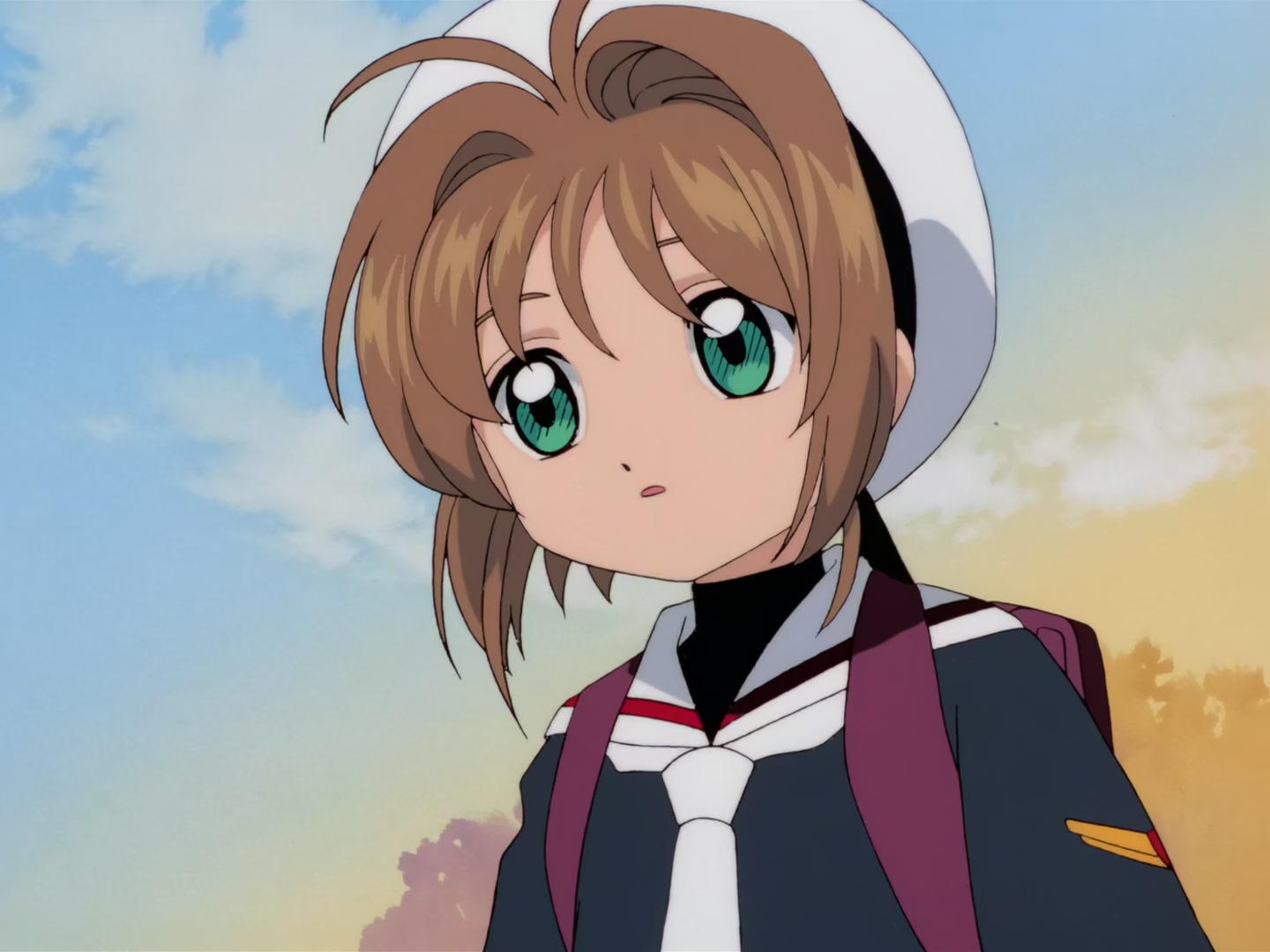 Cardcaptor Sakura Ep 32: Sakura, Kero, and Syaoran @ 00:02:45
