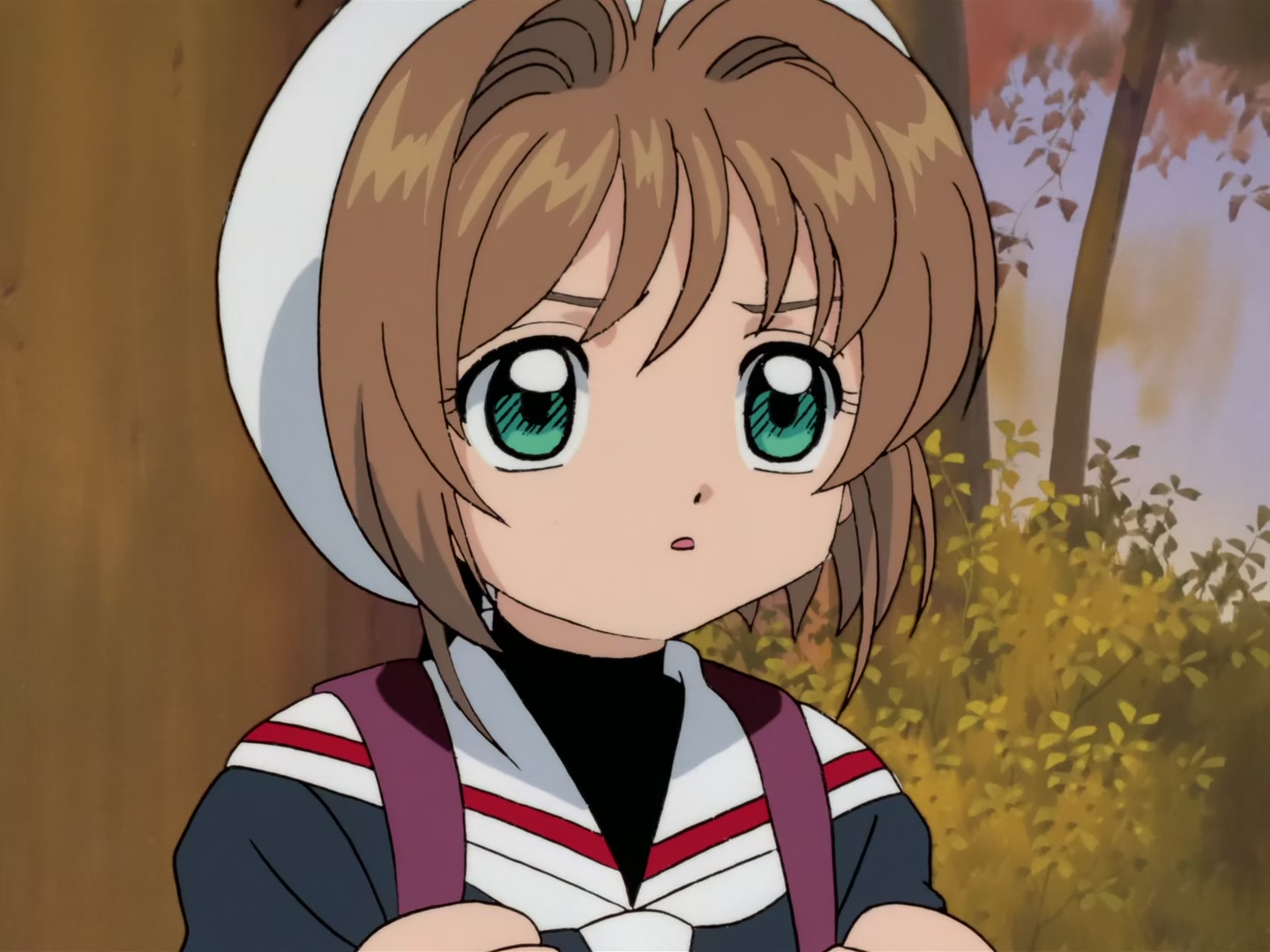 Cardcaptor Sakura Ep 32: Sakura, Kero, and Syaoran @ 00:05:15