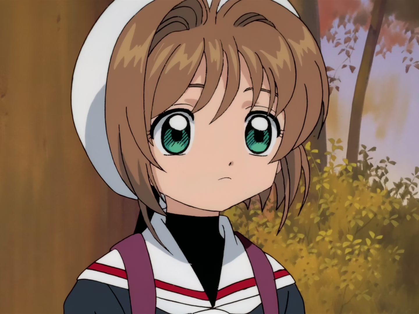 Cardcaptor Sakura Ep 32: Sakura, Kero, and Syaoran @ 00:05:41