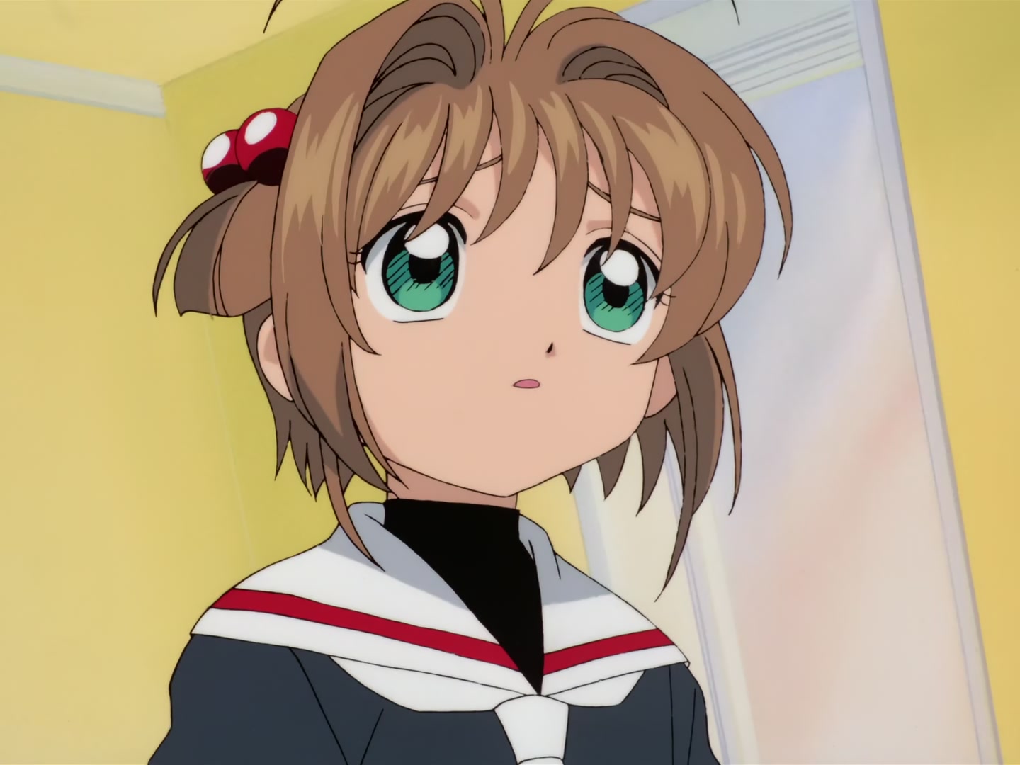 Cardcaptor Sakura Ep 32: Sakura, Kero, and Syaoran @ 00:07:20