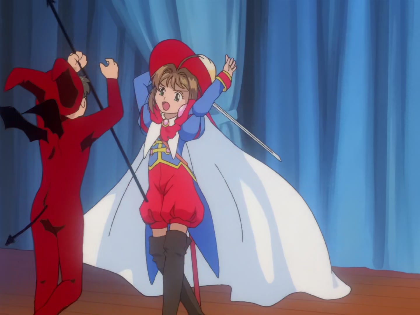 Cardcaptor Sakura Ep 42: Sakura and the Blacked Out School Arts Festival @ 00:13:08