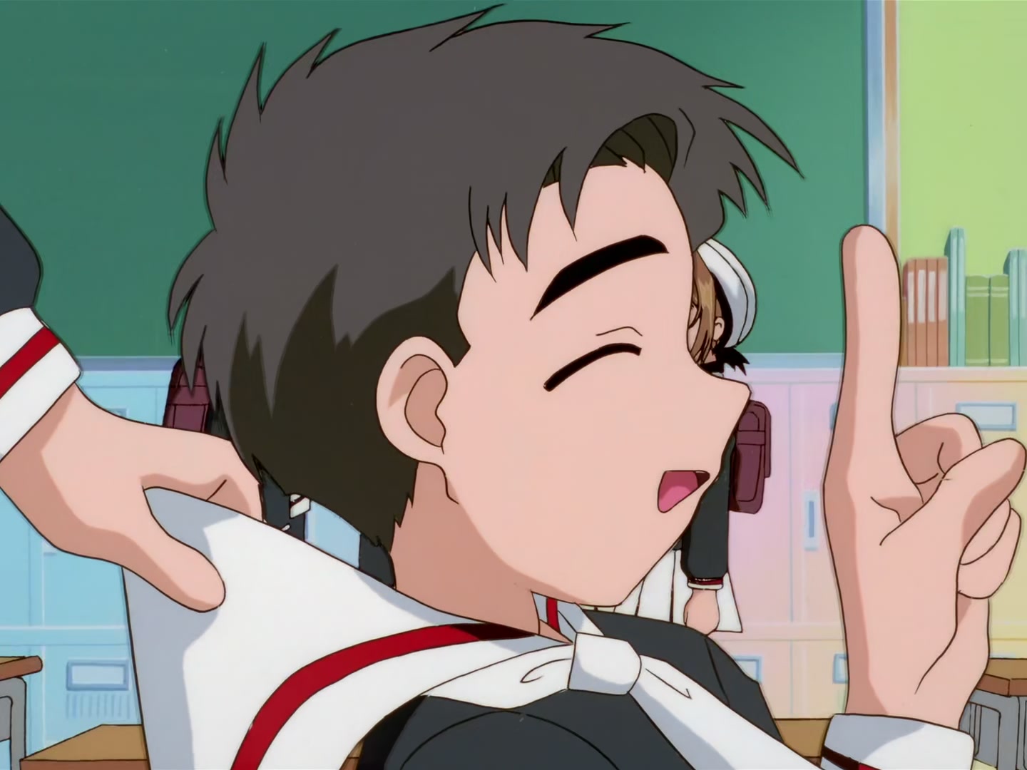 Cardcaptor Sakura Ep 50: Sakura, Syaoran, and the Invisible Threads @ 00:11:24