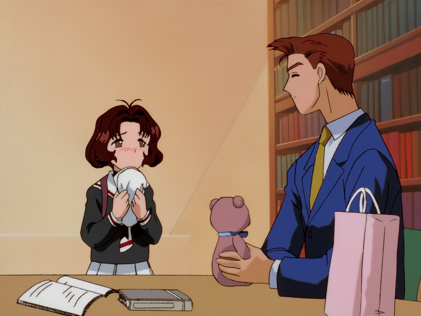 Cardcaptor Sakura Ep 50: Sakura, Syaoran, and the Invisible Threads @ 00:11:55