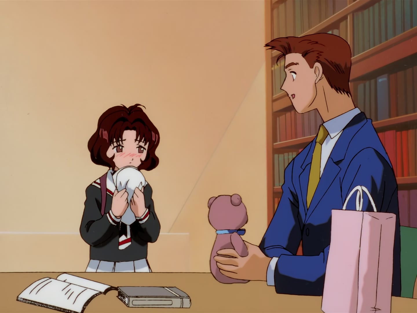Cardcaptor Sakura Ep 50: Sakura, Syaoran, and the Invisible Threads @ 00:12:01