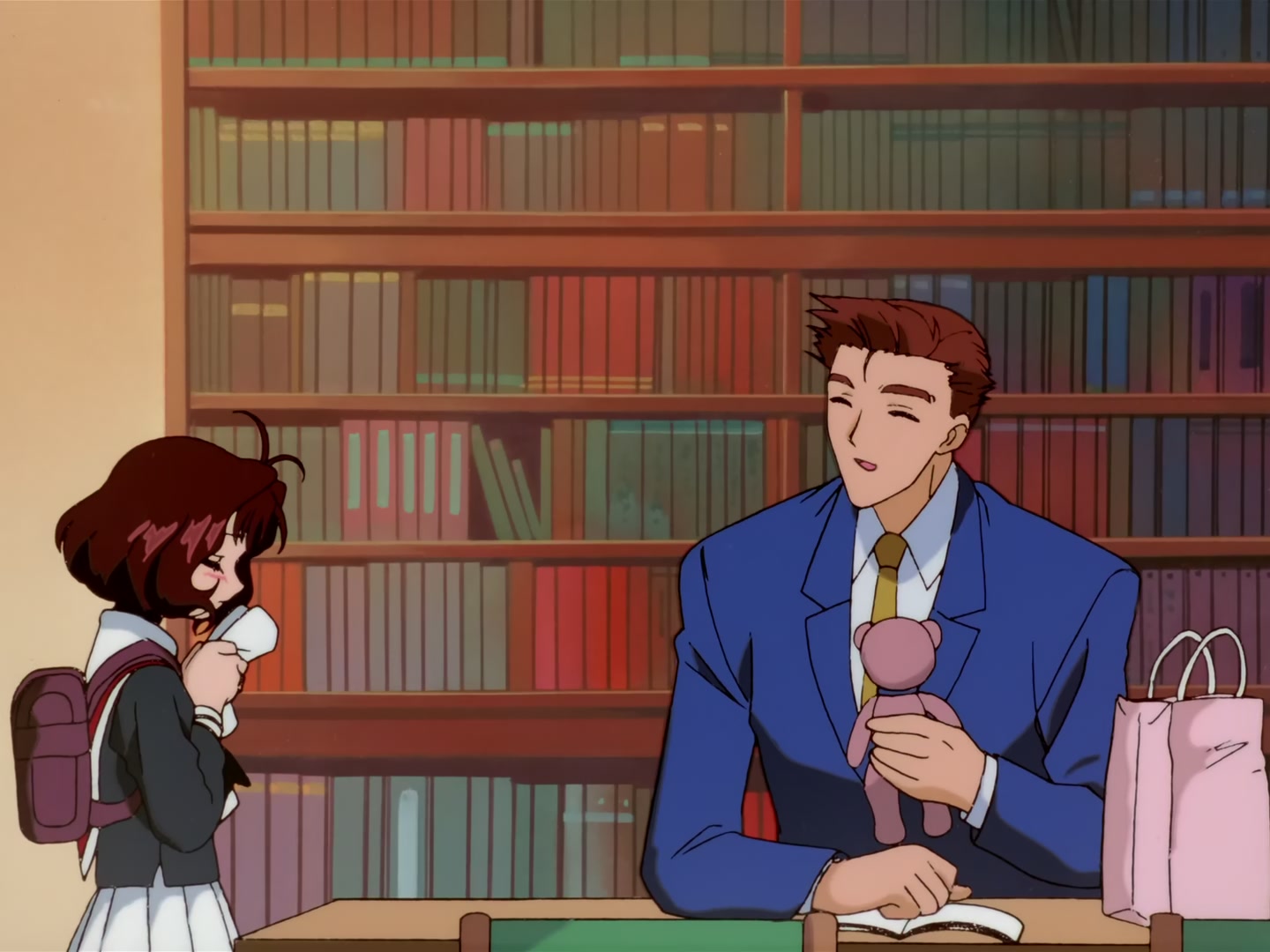 Cardcaptor Sakura Ep 50: Sakura, Syaoran, and the Invisible Threads @ 00:12:11
