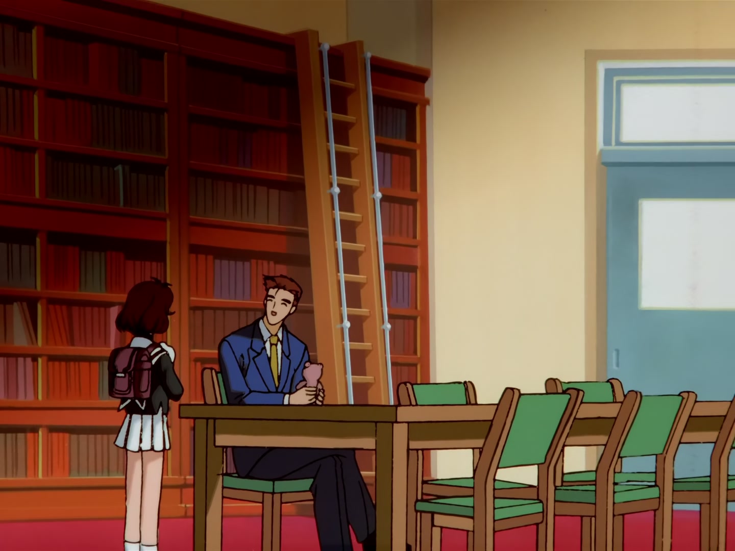 Cardcaptor Sakura Ep 50: Sakura, Syaoran, and the Invisible Threads @ 00:12:16