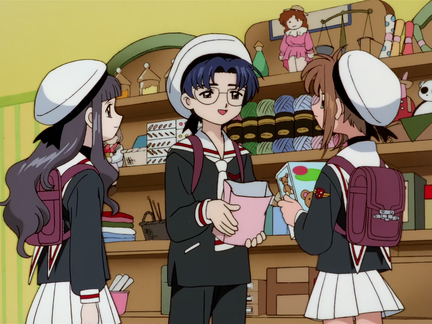 Cardcaptor Sakura Ep 50: Sakura, Syaoran, and the Invisible Threads @ 00:14:42