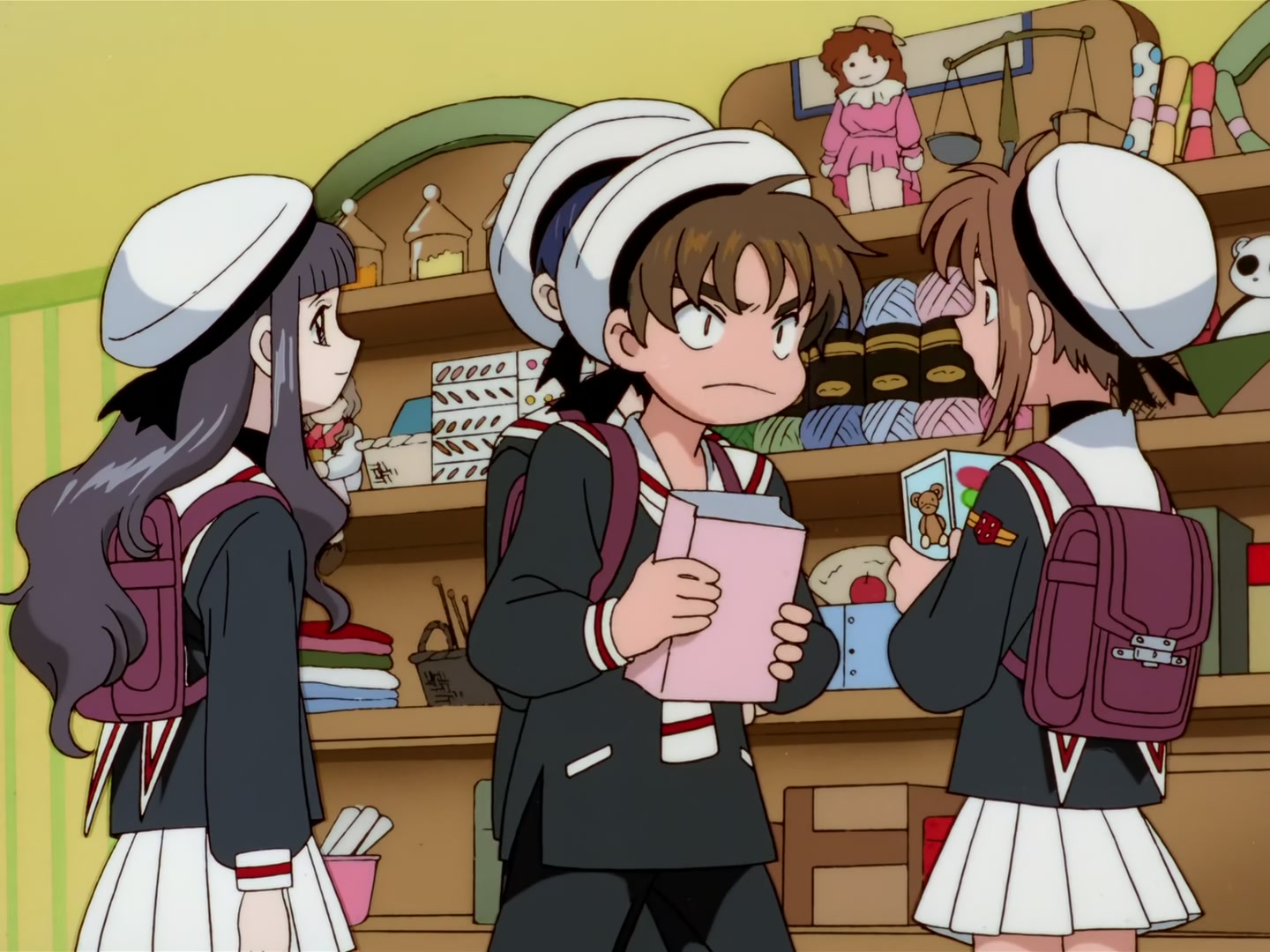 Cardcaptor Sakura Ep 50: Sakura, Syaoran, and the Invisible Threads @ 00:14:47