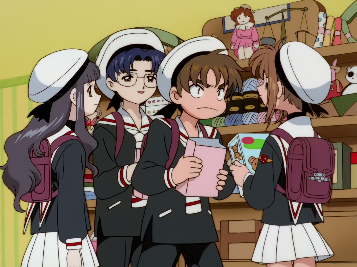 Cardcaptor Sakura Ep 50: Sakura, Syaoran, and the Invisible Threads @ 00:14:52