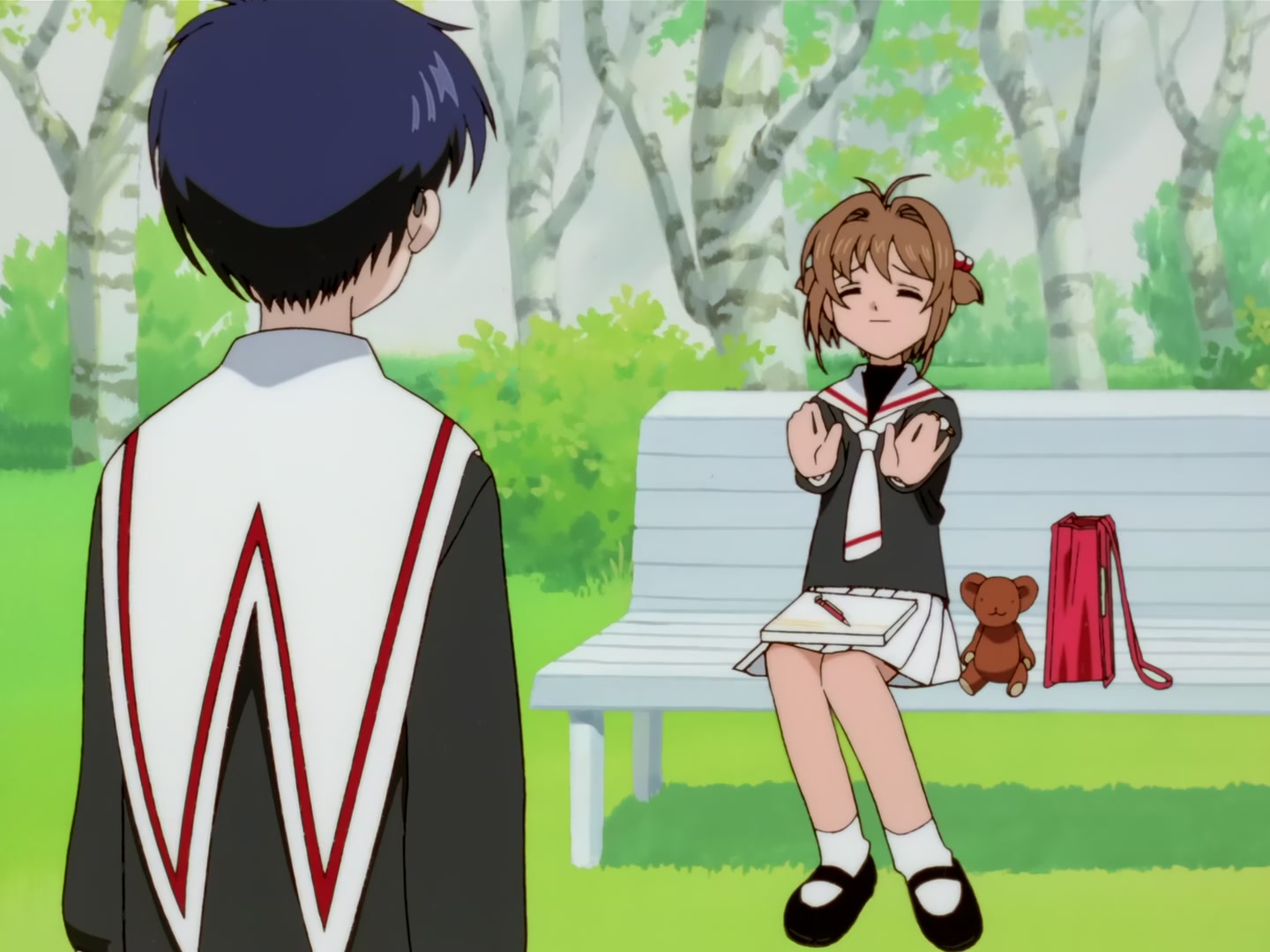 Cardcaptor Sakura Ep 51: Sakura and the Big Teddy Bear @ 00:03:00