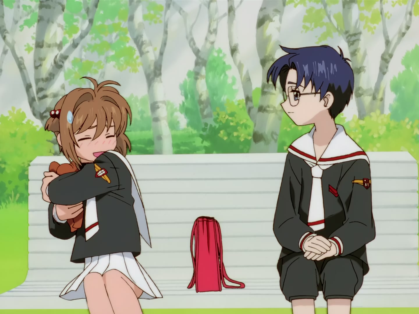 Cardcaptor Sakura Ep 51: Sakura and the Big Teddy Bear @ 00:03:37