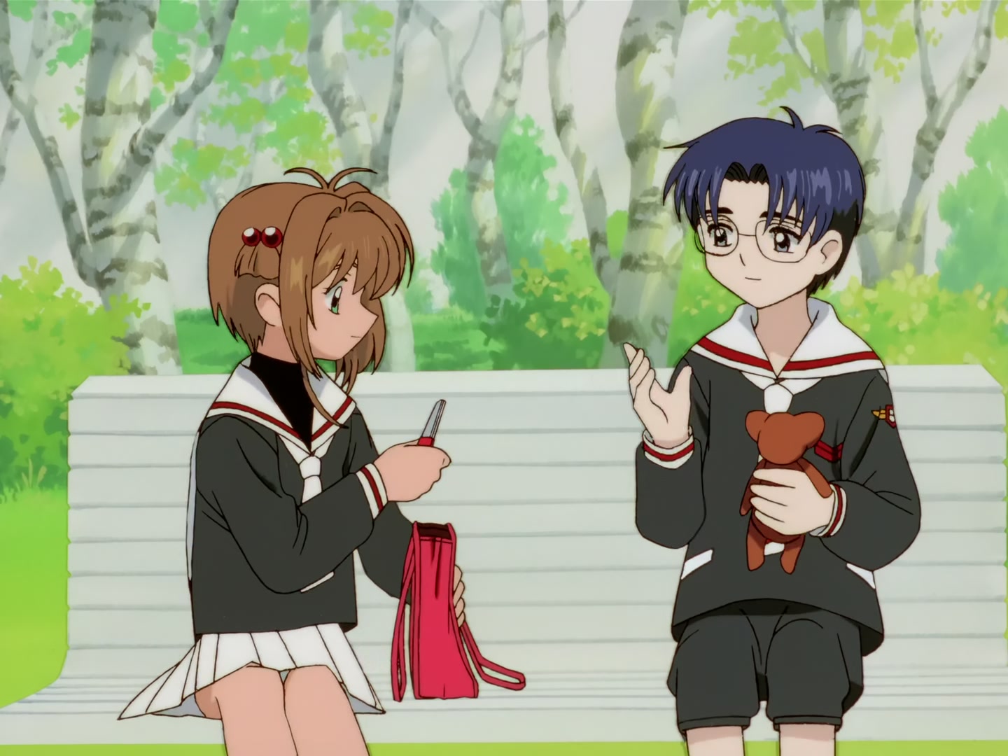 Cardcaptor Sakura Ep 51: Sakura and the Big Teddy Bear @ 00:04:23