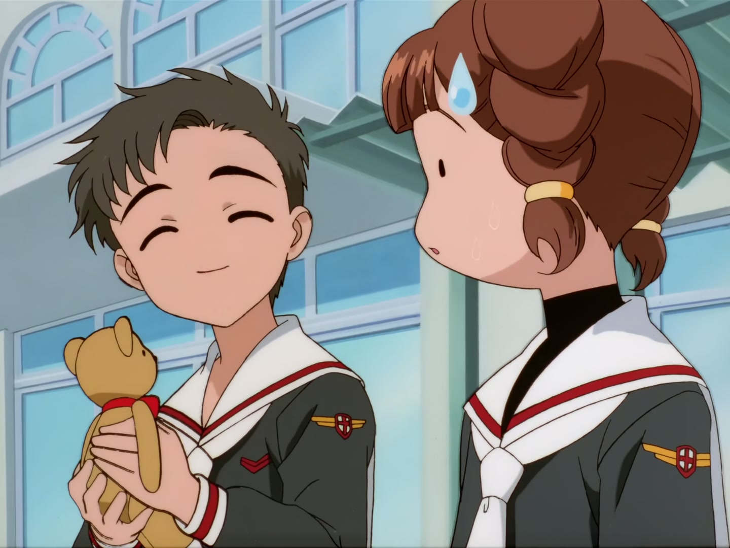 Cardcaptor Sakura Ep 51: Sakura and the Big Teddy Bear @ 00:06:33