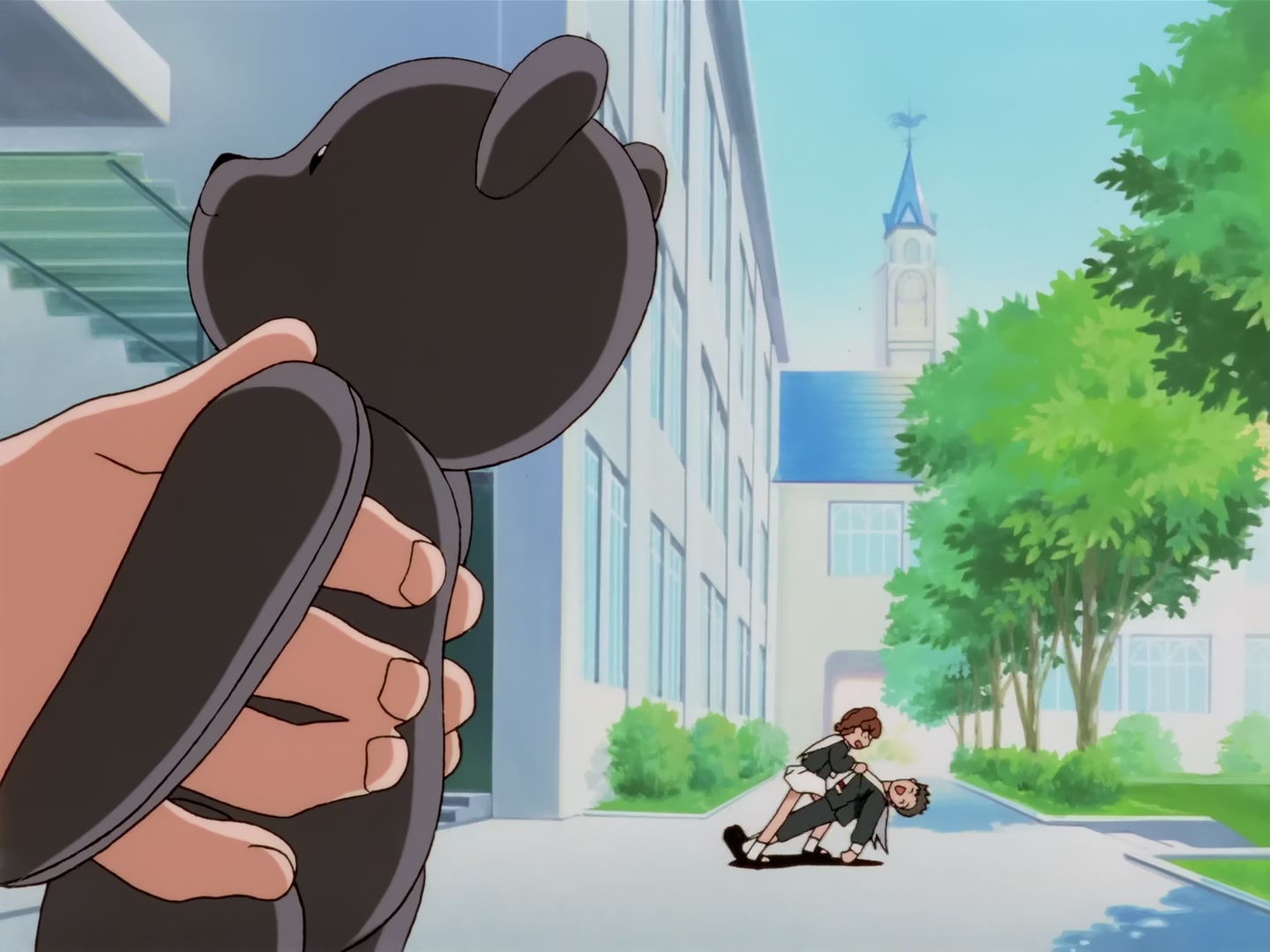 Cardcaptor Sakura Ep 51: Sakura and the Big Teddy Bear @ 00:07:56