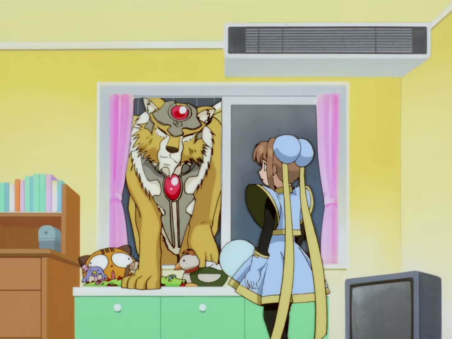Cardcaptor Sakura Ep 58: Sakura and Double Trouble @ 00:04:54