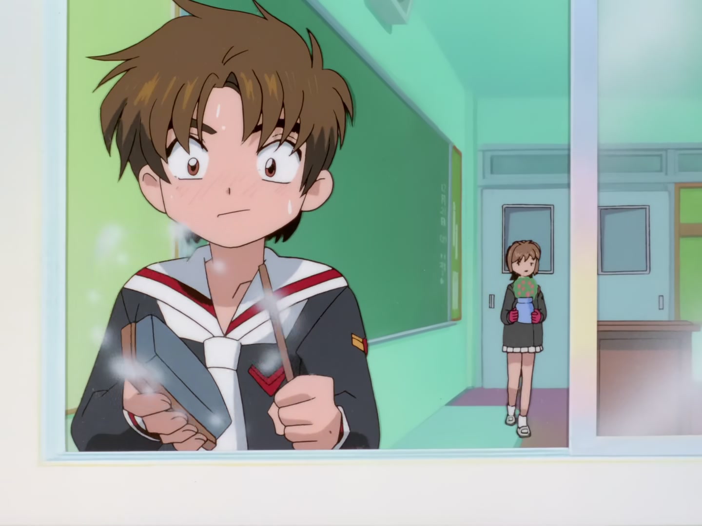 Cardcaptor Sakura Ep 61: Sakura, the Cards, and the Presents @ 00:08:27