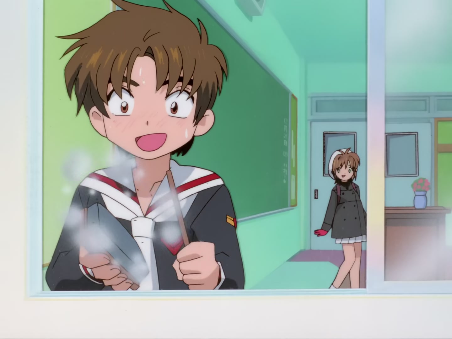 Cardcaptor Sakura Ep 61: Sakura, the Cards, and the Presents @ 00:08:33