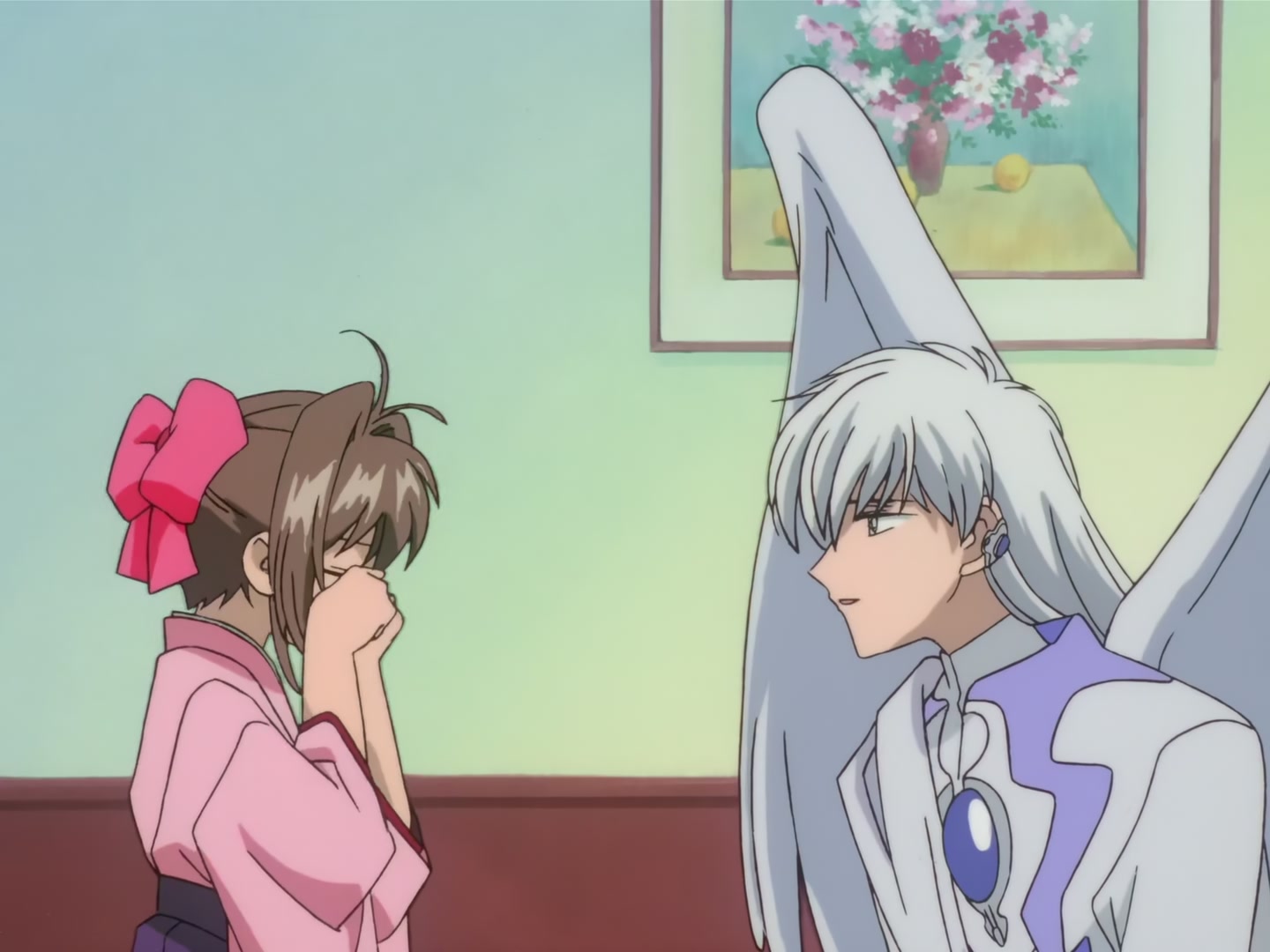 Cardcaptor Sakura Ep 65: Sakura, Yukito, and the Vanishing Power @ 00:19:27