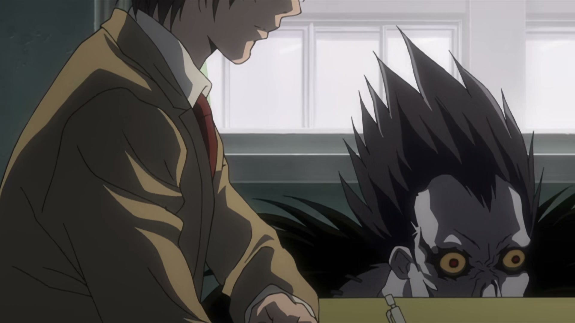 Death Note Ep 2: Confrontation @ 00:02:49
