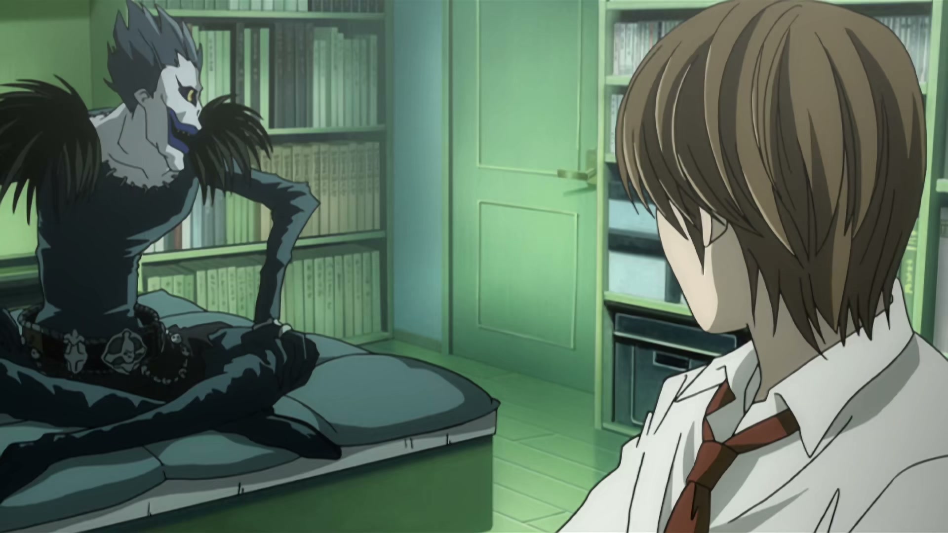 Death Note Ep 2: Confrontation @ 00:04:18