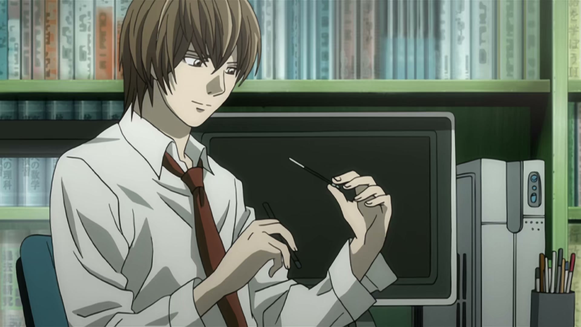 Death Note Ep 2: Confrontation @ 00:10:27