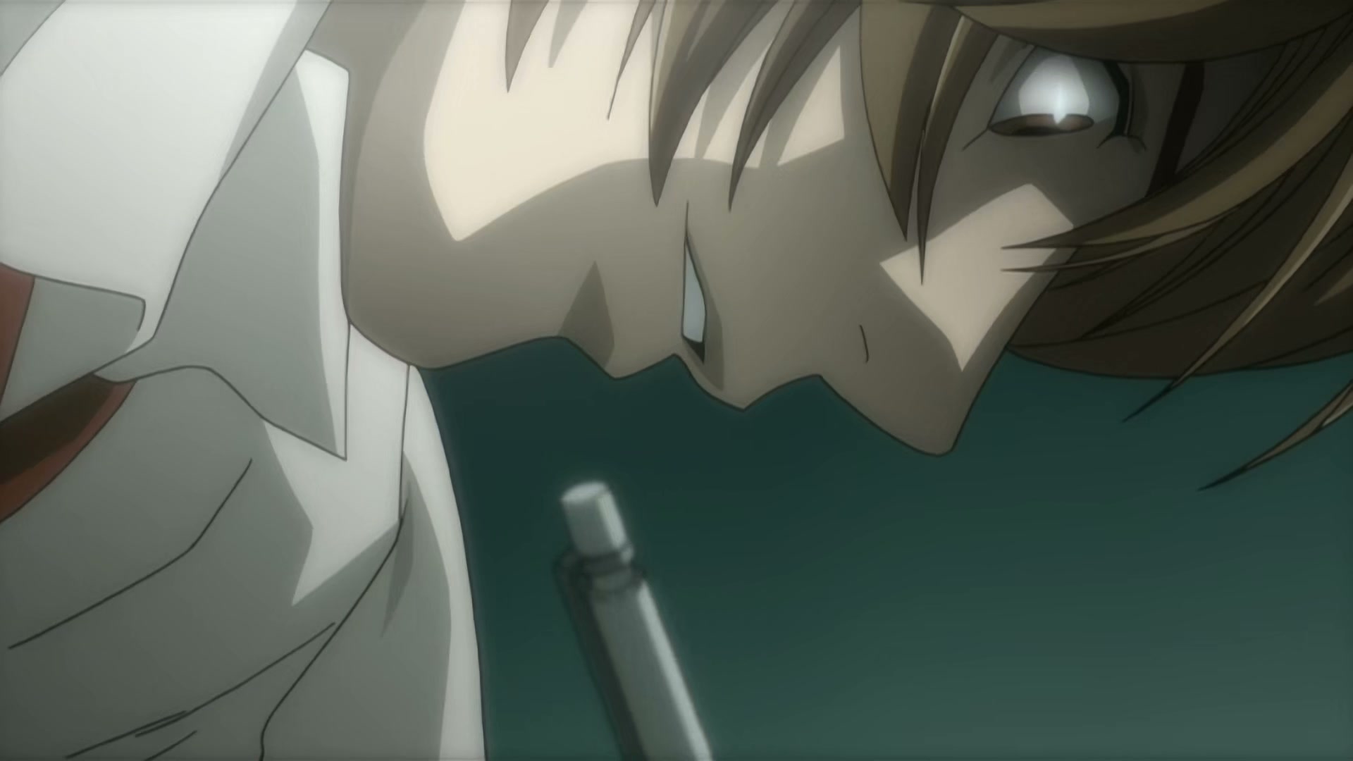 Death Note Ep 2: Confrontation @ 00:16:56