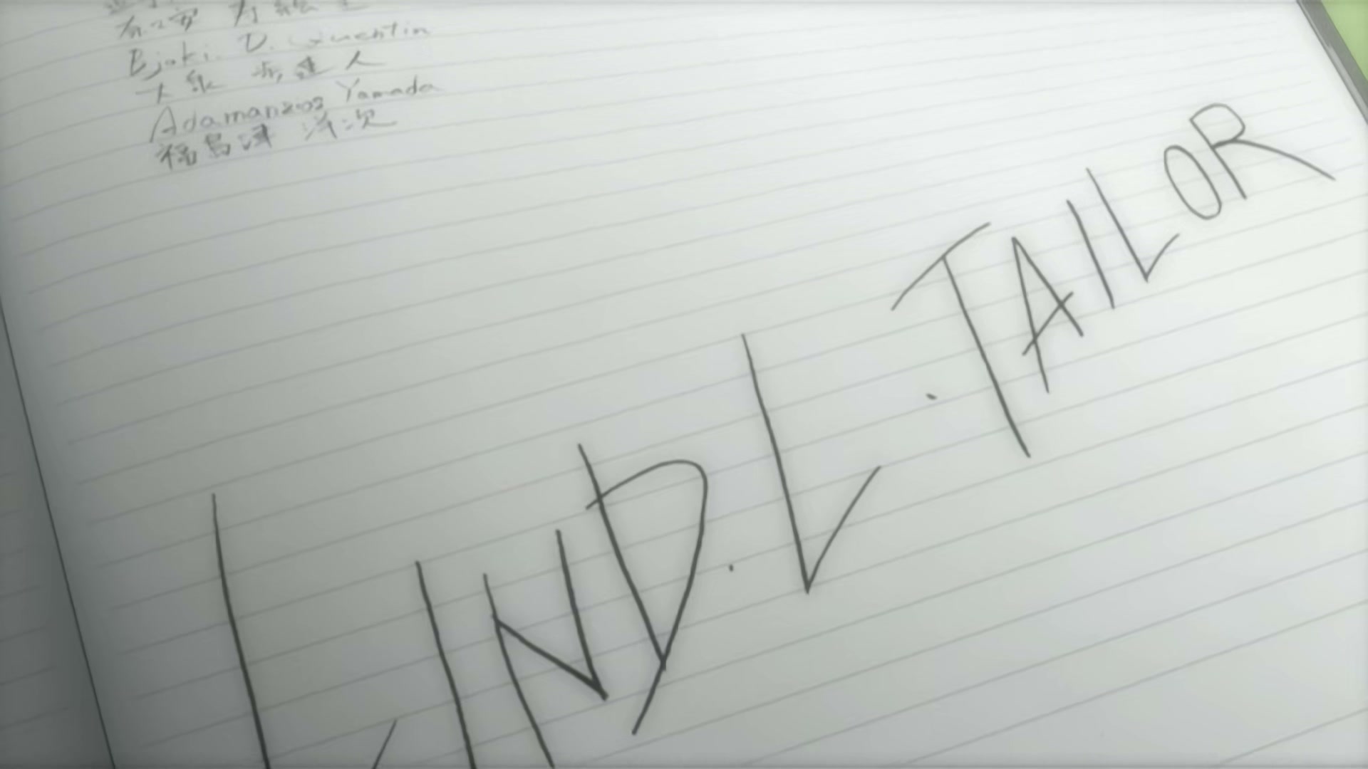 Death Note Ep 2: Confrontation @ 00:17:02